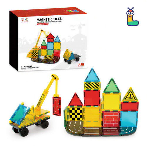 Magnetická stavebnica LELINO Build 35ks