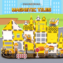 Magnetická stavebnica LELINO Fantasy Engineering 47 ks