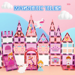 Magnetická stavebnica LELINO Fantasy Princess 58 ks