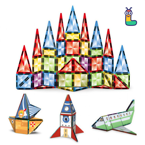 Recenzie Magnetická stavebnica LELINO Diamond 95ks