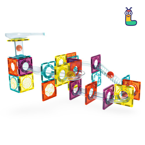 Magnetická stavebnica LELINO Roller 56 ks