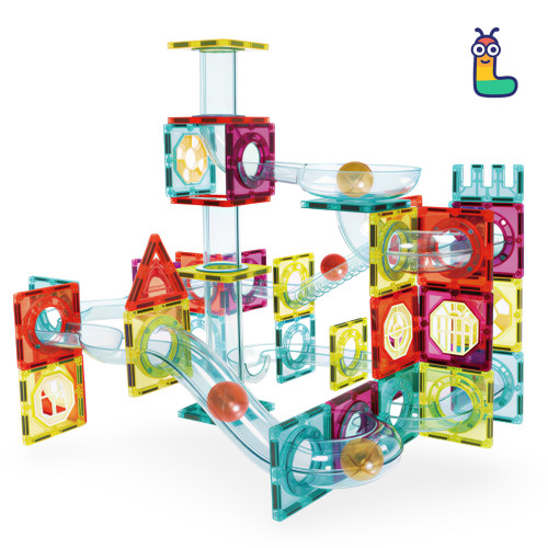 Magnetická stavebnica LELINO Roller 95 ks