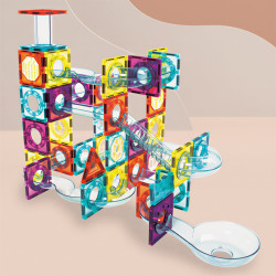 Magnetická stavebnica LELINO Roller 56 ks