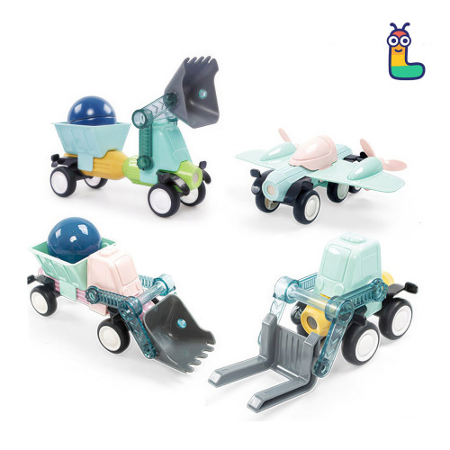 Magnetická stavebnica LELINO Sticks 28ks